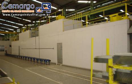 Estufa industrial para polimerização