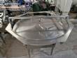 Mesa acumuladora girat�ria em a�o inox Masipack 1200 mm