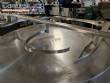 Mesa acumuladora girat�ria em a�o inox Masipack 1200 mm