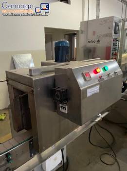 T�nel de encolhimento em inox sleeve � vapor MITRI