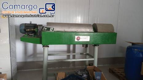 Tridecanter centr�fugo para separa��o de s�lidos GRATT 500 litros por hora