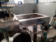 Tanque encamisado reator cosm�ticos m�vel 500 L Rodrinox