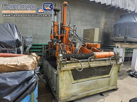 Coquilhadeira para lato 100 kg de preso Calende mquinas