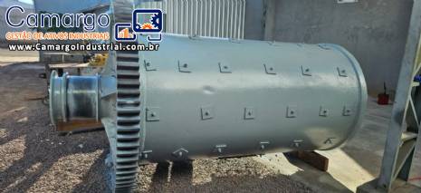 Moinho rotativo de bolas 2500 Kg Denvver