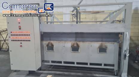 Forno de curvatura � resist�ncias de vidros veicular, arquitet�nico MGO M�quinas