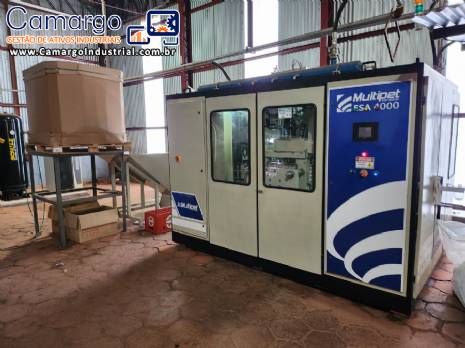 Sopradora autom�tica para garrafas PET MultiPet