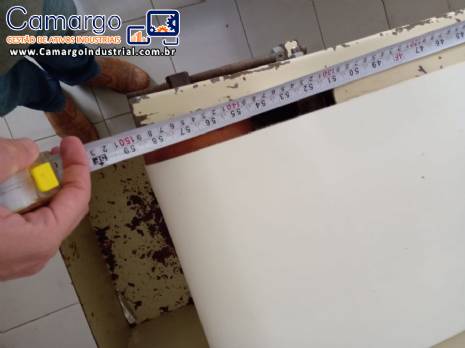 T�nel de resfriamento de chocolate Solich