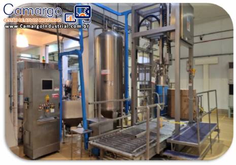 Envasadora ensacadeira assptica automtica para sacos big bag FBR ELPO 6.000 litros por hora