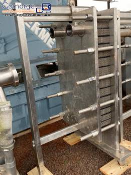 Trocador de calor em aço inox Padroniza