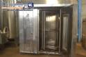 Forno rotativo a g�s em a�o inox Hypolito