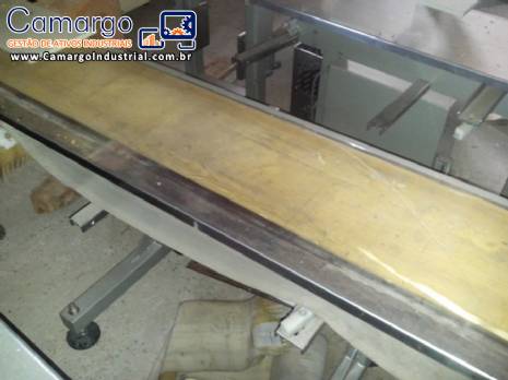 Esteira transportadora em aço inox