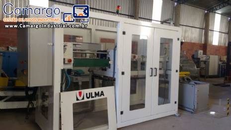 Linha de embalagem multi cabeça detector de metal e encaixotamento automático Ulma Linha de embalagem multi cabeça detector de metal e encaixotamento automático Ulma